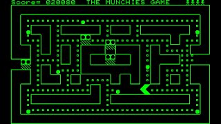 Sharp MZ-80C Game: Munchies (1983)