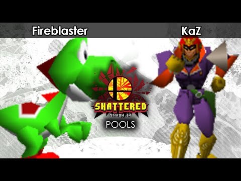 Smash 64: Fireblaster (Yoshi) V FN | KaZ (Captain Falcon) - Shattered 71 Tournament SSB64