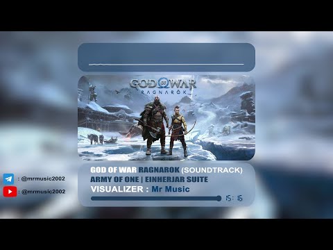 God of War Ragnarok Soundtrack | Army Of One Einherjar Suite | Visualizer