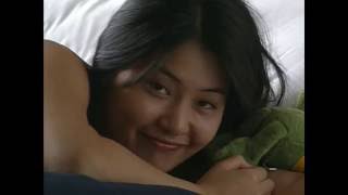 Ichiko Sannomiya relaxing topless in bed 三宮位知子