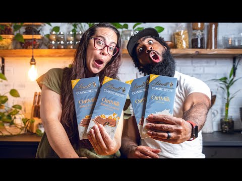 The Best Vegan Chocolate Yet? | Lindt Oat Milk Chocolate Bars Review & Taste Test