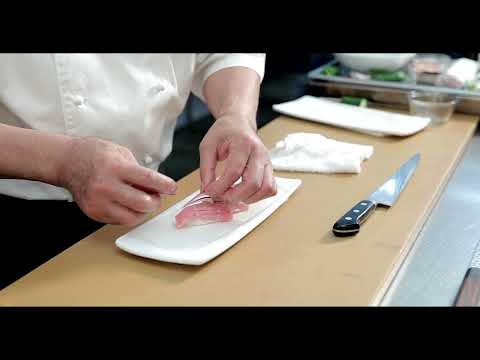 ONE POUND OF BLUEFIN TUNA OTORO PREPARED 3  WAYS : feat Master Sushi Chef Andy Matsuda