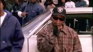 Eazy E - Real Muthaphukkin G&#39;s (HQ) (Uncensored) (Lyrics)