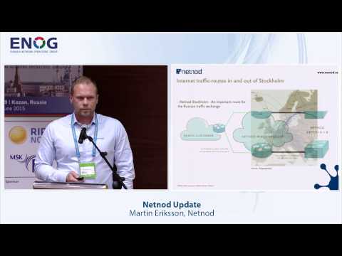 ENOG 9: Netnod Update - Martin Eriksson, Netnod (EN)