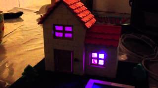 Arduino controlled miniature house