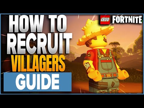 How To Recruit Villagers In LEGO Fortnite