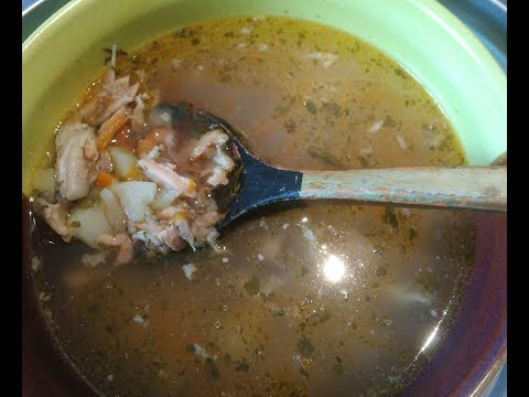 Рыбный суп из копчёной горбуши! Уха из хребтов красной рыбы, горбуши (лосося) Новинки от Алины