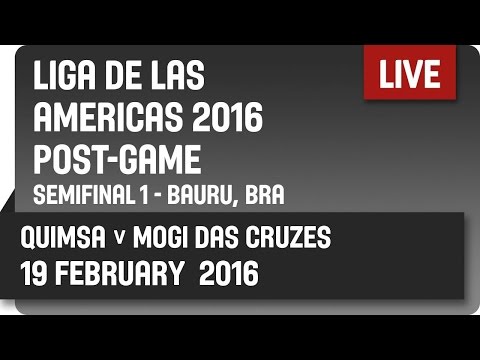 Quimsa (ARG) v Mogi Das Cruzes (BRA) Post-Game - Group E -  2016 DIRECTV Liga de las Américas