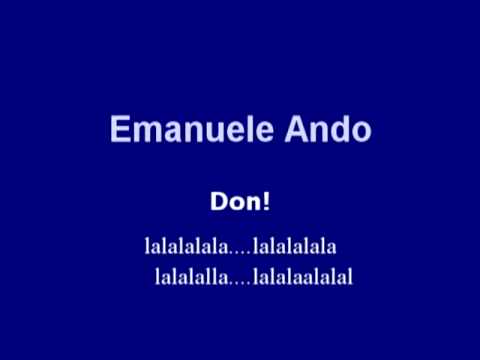 Emanuele Ando la vendetta!