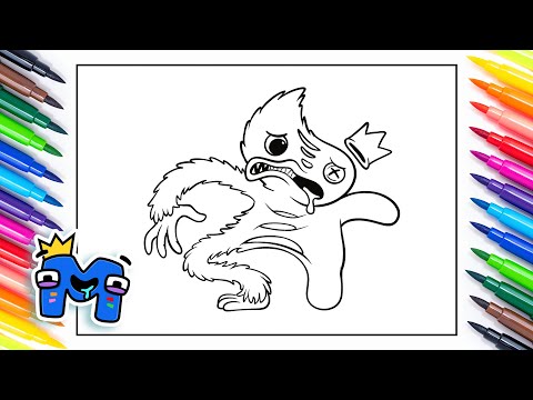 Rainbow friends and huggy wuggy coloring pages/Alan Walker - Fade [COPYRIGHTED NCS Release] | Видео