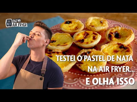 Air Fryer Faz Tudo! Até Pastel de Nata 😱 Veja Como