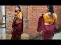 खुले मे नहाने का मजा ही अलग है Rain Bathing Vlog India