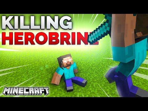 Killing HEROBRINE in Minecraft