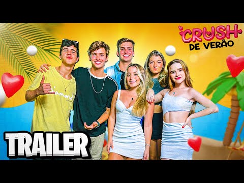 TRAILER - CRUSH DE VERÃO (série) •Irmãos Scribel•