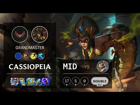 Cassiopeia Mid vs Corki - EUW Grandmaster Patch 12.2