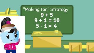 Addition Strategy (Making 10) - 1st Grade Math (1.OA.6) gameplay video by Serpa, 3:59 duration