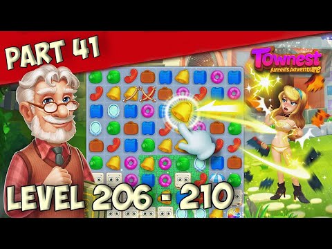 Townest Alfred's Adventure Level 206 - 210 [ Gameplay Story ] Part 41 HD