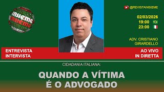 INSIEME AO VIVO | Cidadania: quando a vítima é o advogado
