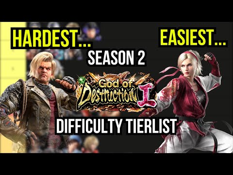 I Got ALL The Characters to GOD OF DESTRUCTION 1 - DIFFICULTY TIERLIST