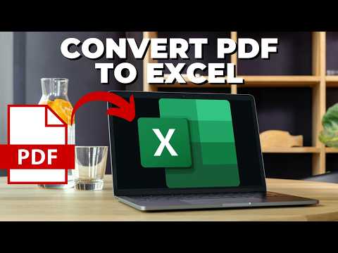 Convert PDF to Excel Easily: Updated 2024 Guide