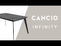 Video: Mesa Infinity extensible rectangular de Cancio