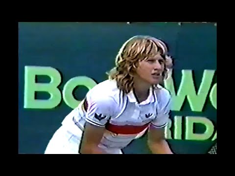 Steffi Graf vs. Chris Evert Miami 1986 F 💖💛