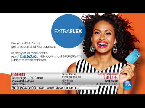 HSN | HSN Today: Concierge Collection Bedding 03.17.2017 - 08 AM