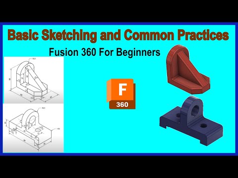 Fusion 360 Modeling for Beginners | Fusion 360 Practice Exercises for Beginners