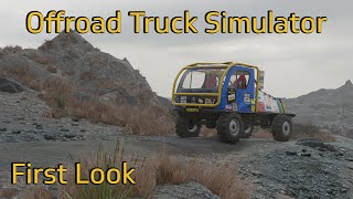Offroad Truck Simulator: Heavy Duty Challenge - First Look Gameplay