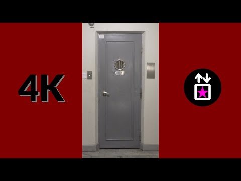 OTIS mod. Gated traction elevator @ Wollmar Yxkullsgatan 50, Stockholm, Sweden!