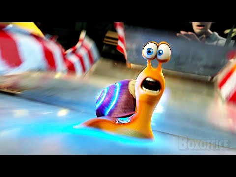 A corrida supersônica de caracol | Turbo | Clipe