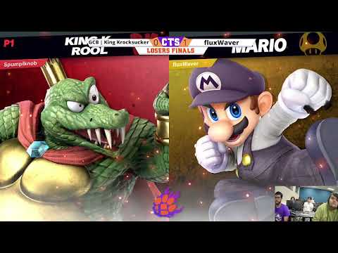 Clocktower Smash 118 - LF - GCB | King Krocksucker (King K. Rool) vs. fluxWaver (Mario) - SSBU