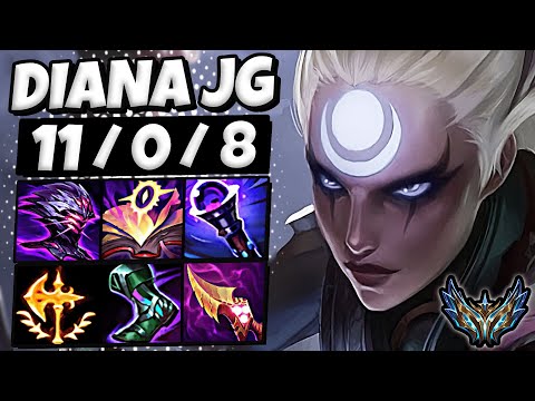 Diana vs Nidalee Jungle [ KT Cuzz ] Korea Challenger Patch 12.22 ✅