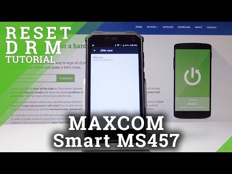 How to Reset DRM in MAXCOM Smart MS457 Strong - Erase Licenses
