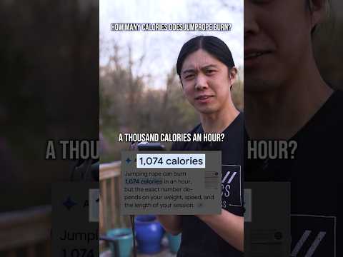 jumping rope burns 1000 calories an hour?