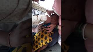 preview picture of video 'akshita Rathore hair cutting at home'