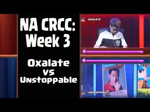 Oxalate vs Unstoppable | NA CRCC Week 3