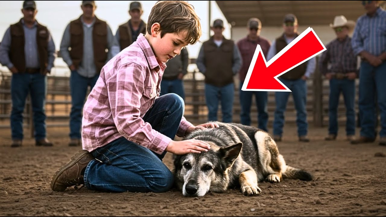 A Boy Rescues Dying Service Dog at Auction – What Follows Will Touch Your Soul