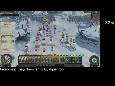 Total War: Warhammer 2 Imrik: Lamoureux the Frozen Breath Speedrun in 1:48