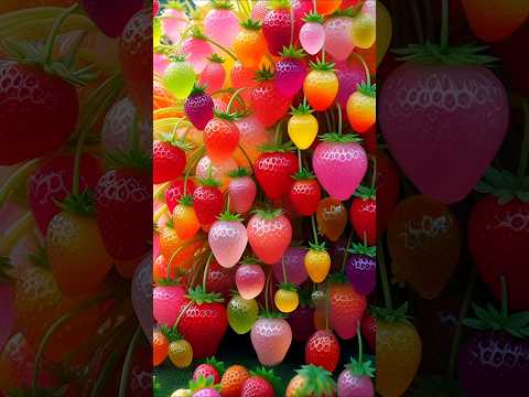 easy and fast method for growing and propagating strawberry trees #garden #fruits