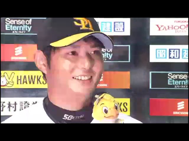 ホークス・攝津正投手・ペーニャ選手ヒーローインタビュー 9月11日 福岡ソフトバンクホークス 対 東北楽天ゴールデンイーグルス