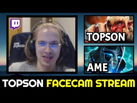 TOPSON First Random Pick vs PSG.LGD.AME — STREAM with FACECAM