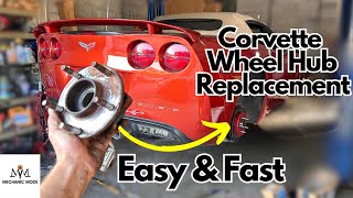 2005-2013 Chevrolet Corvette C6 Rear Wheel Hub Replacement