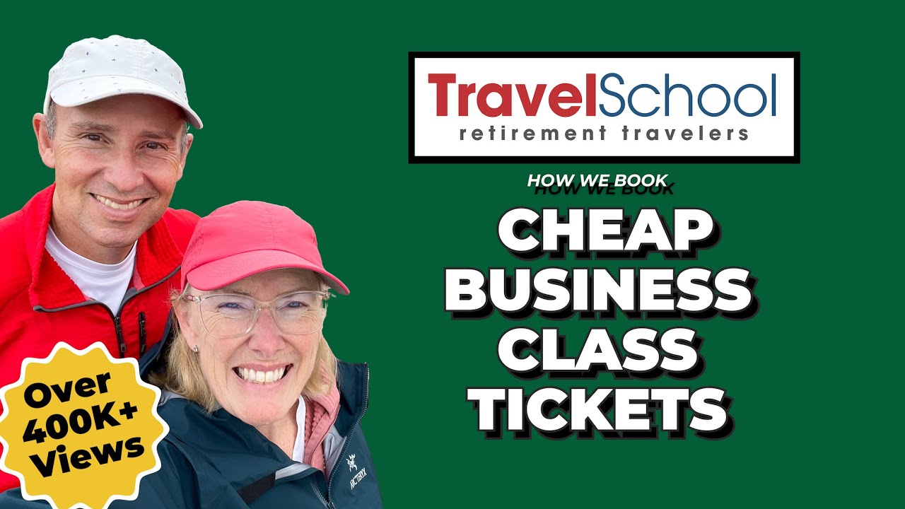 How to Book Cheap BUSINESS CLASS TICKETS without Points! Retirement Travel School