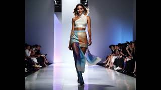 Translucent Skirt & Solid Top #fashiontrends #womensfashion #fashionshow #