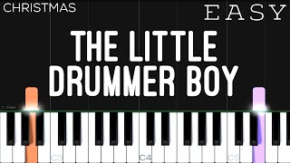 Christmas - The Little Drummer Boy | EASY Piano Tutorial