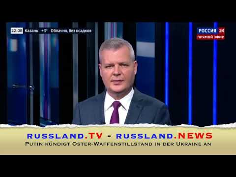 Putin kündigt Oster-Waffenstillstand in der Ukraine an