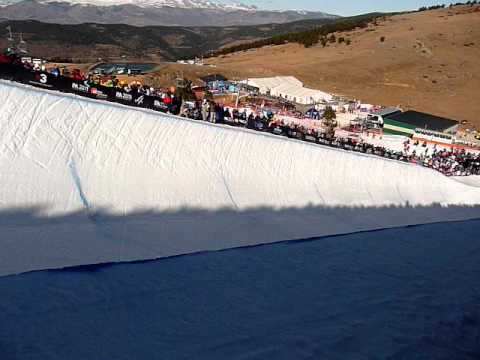 Snowboard Halpipe - La Molina 2011 Number 5
