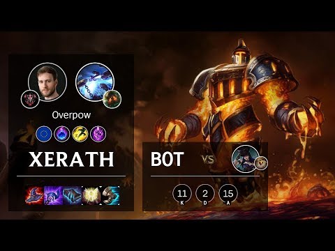 Xerath Bot vs Caitlyn - EUW Grandmaster Patch 10.4