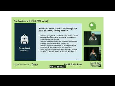 Dr. Kathleen Ethier, Director of CDC DASH program, discussing SEL ...